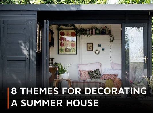 8 themes for decorating a summer house