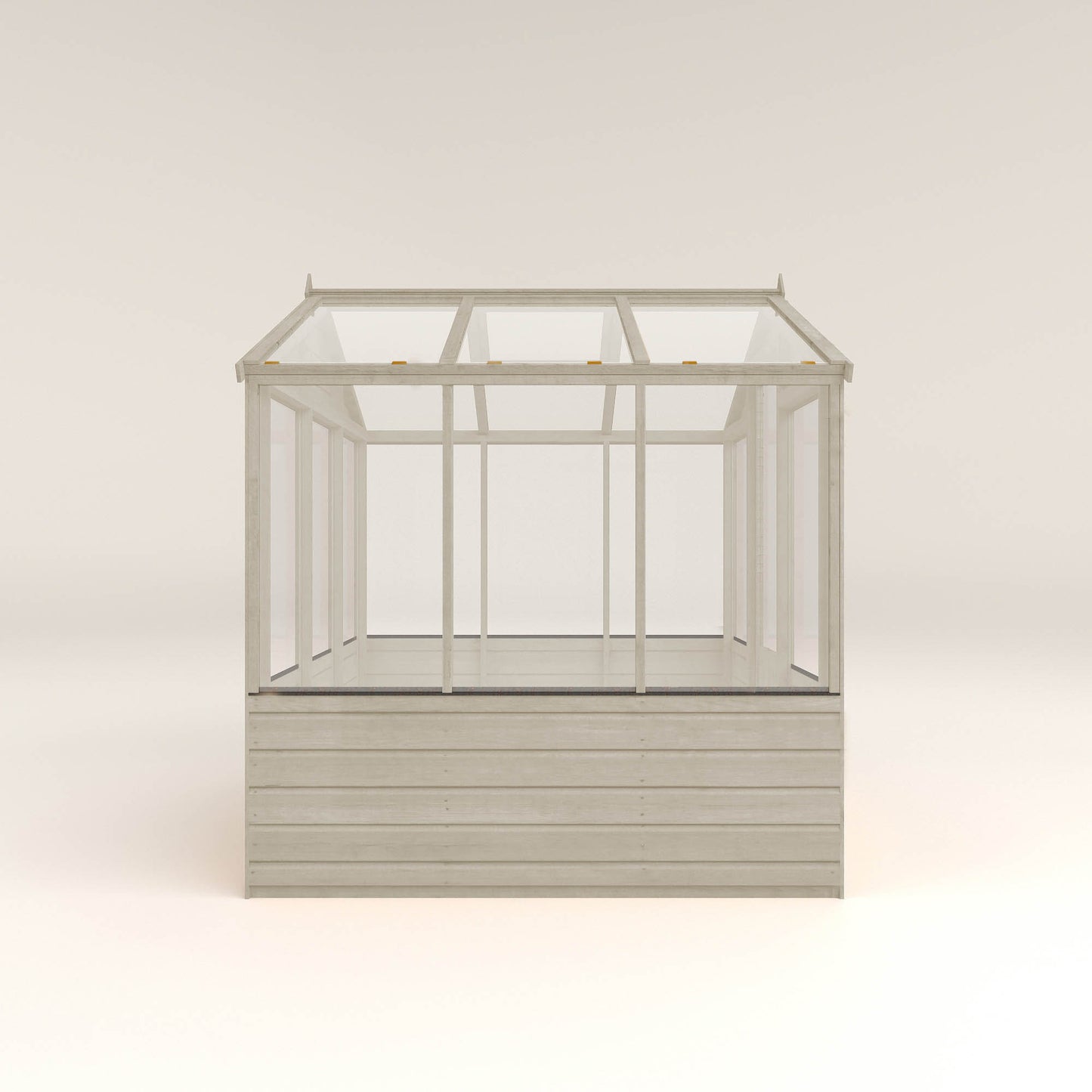 6 x 6 Ready Painted Evesham Wooden Greenhouse
