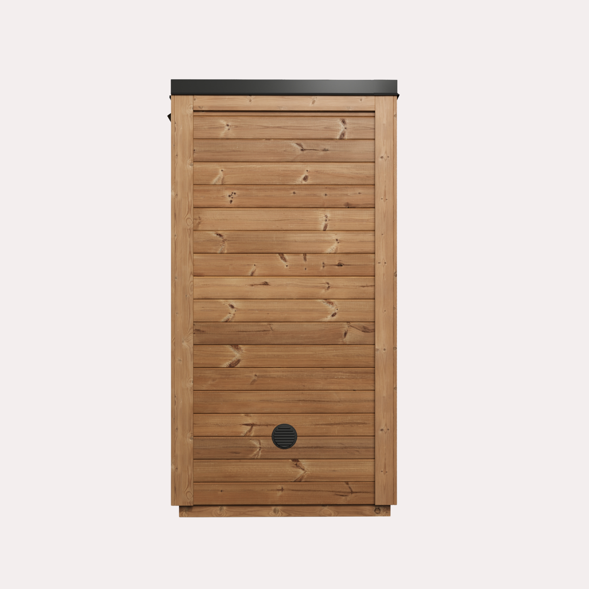 Novi Rose Premium Cube Outdoor Sauna - 2 Person