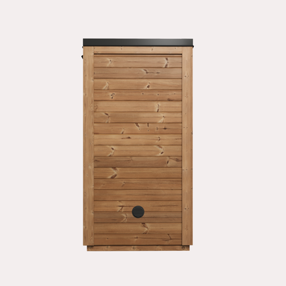Novi Rose Premium Cube Outdoor Sauna - 2 Person