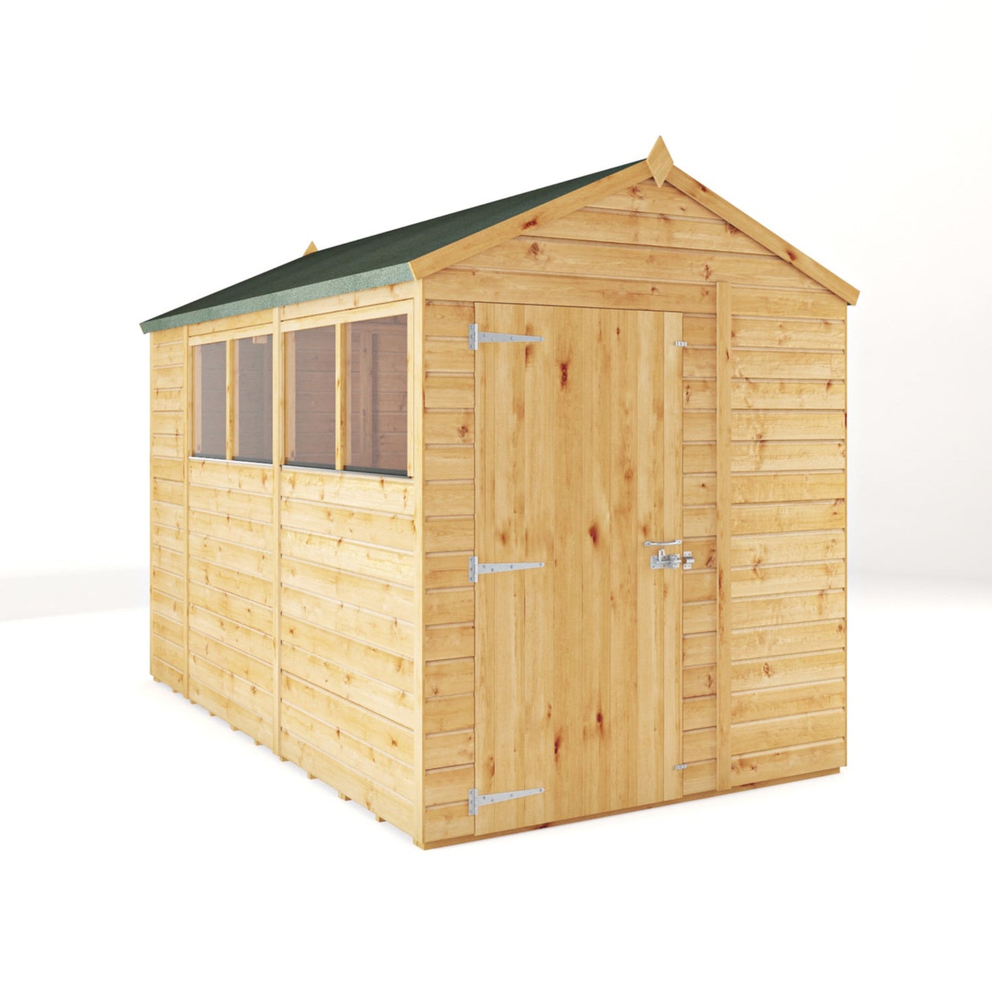 10 x 6 Woodsman Shiplap Apex Wooden Shed