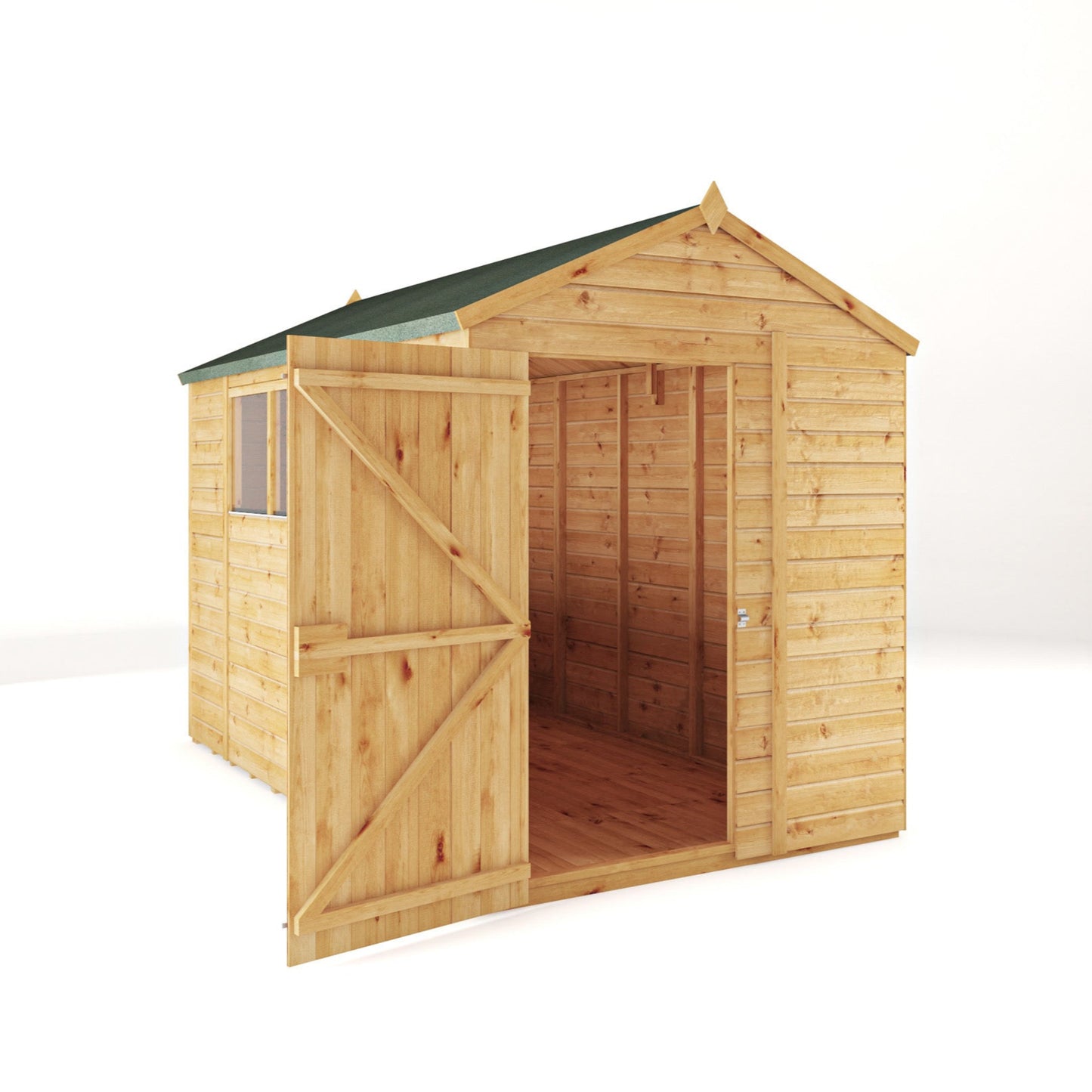 10 x 6 Woodsman Shiplap Apex Wooden Shed