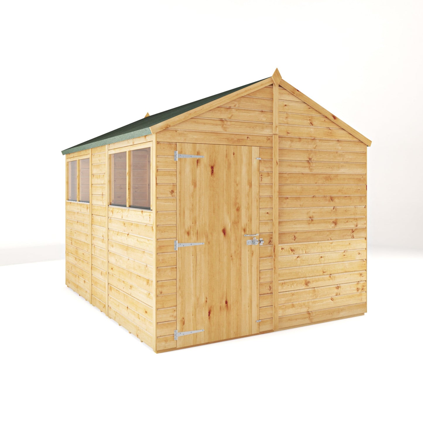 10 x 8 Woodsman Shiplap Apex Wooden Shed