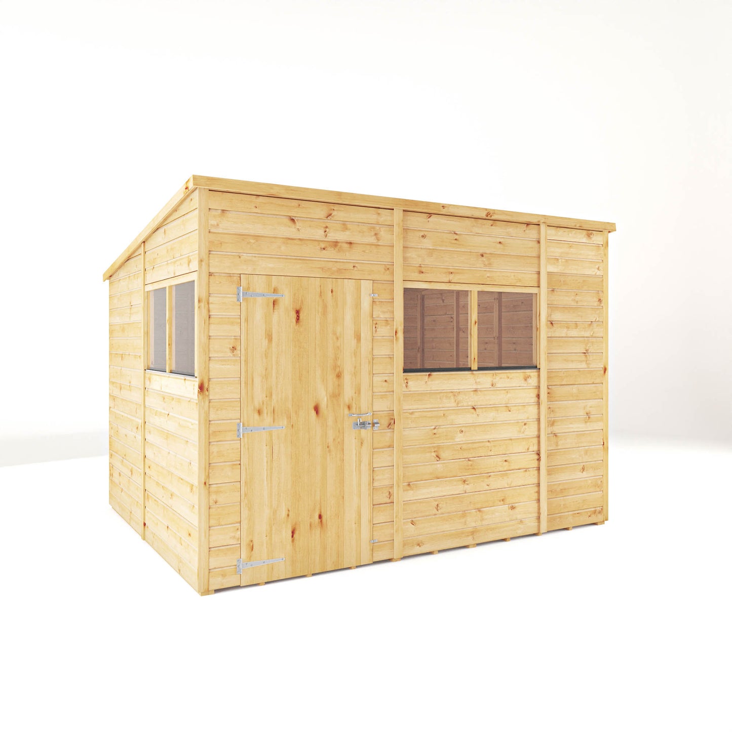 10 x 8 Woodsman Shiplap Pent Wooden Shed