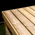 Pressure Treated Pizza Oven and BBQ Table
