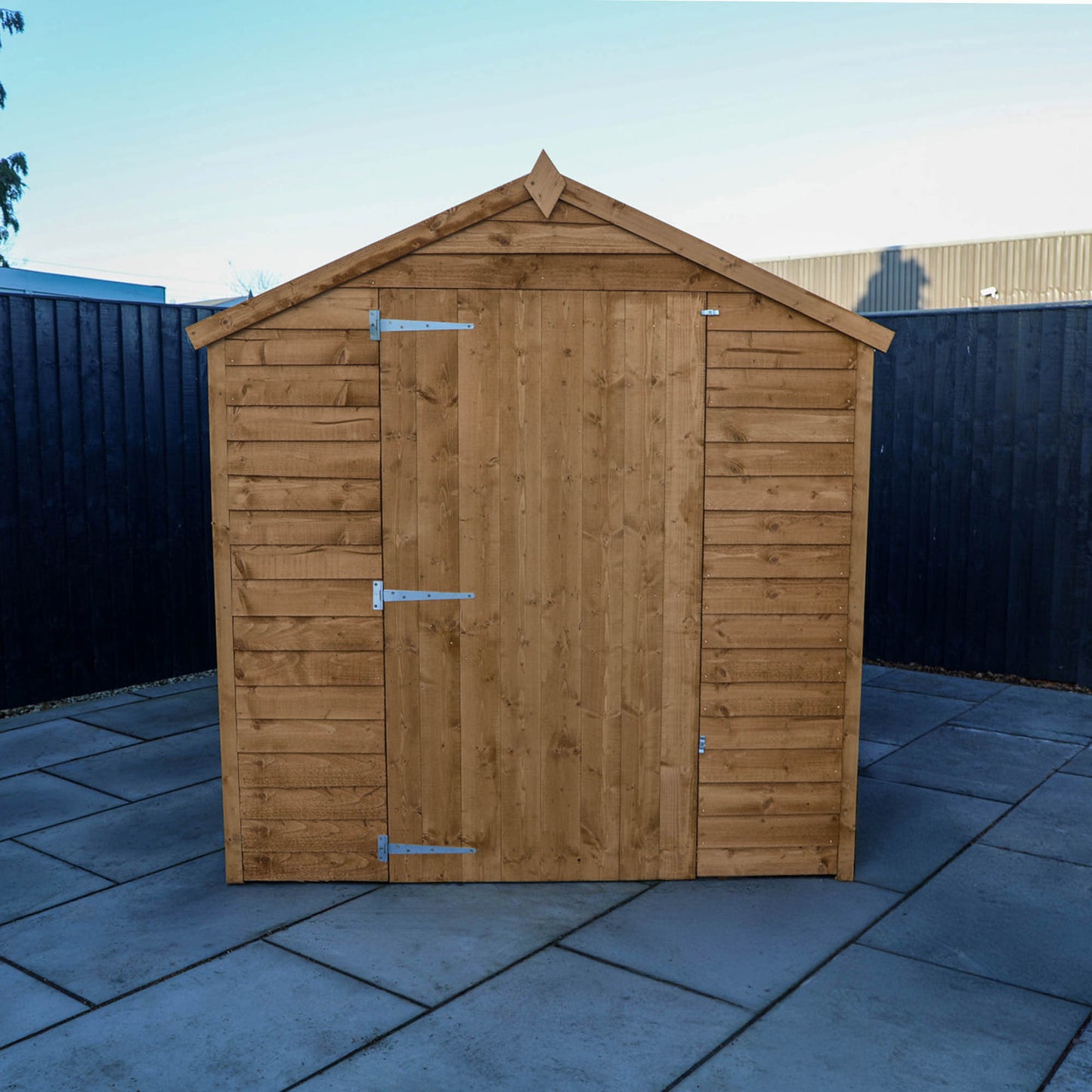 8 x 6 Pressure Treated Ultra Value Overlap Apex Wooden Shed