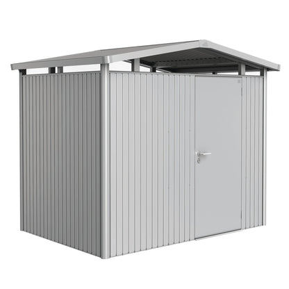 Biohort Panorama 9x6 Single Door Silver Garden Shed