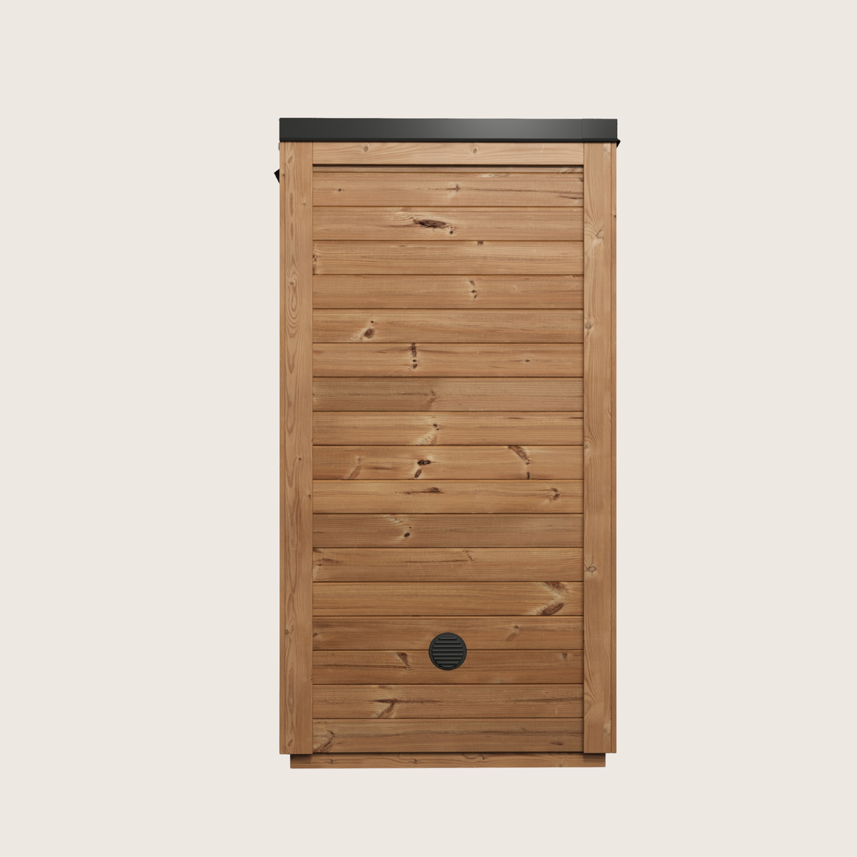 Novi Rose Premium Cube Outdoor Sauna - 3 Person