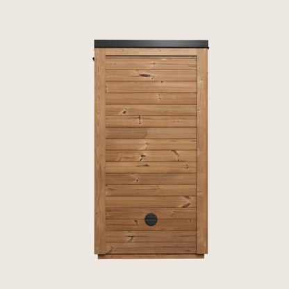 Novi Rose Premium Cube Outdoor Sauna - 3 Person