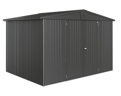 Biohort 10x7 Europa Dark Grey Garden Shed