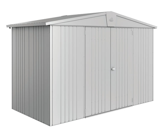 Biohort 10x6 Europa Metallic Silver Garden Shed