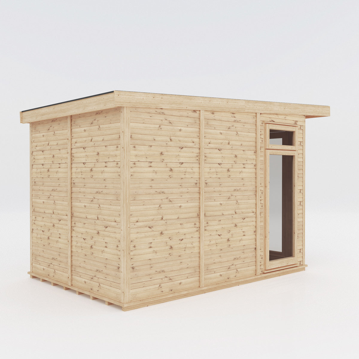 2m x 3m Classic garden room back view