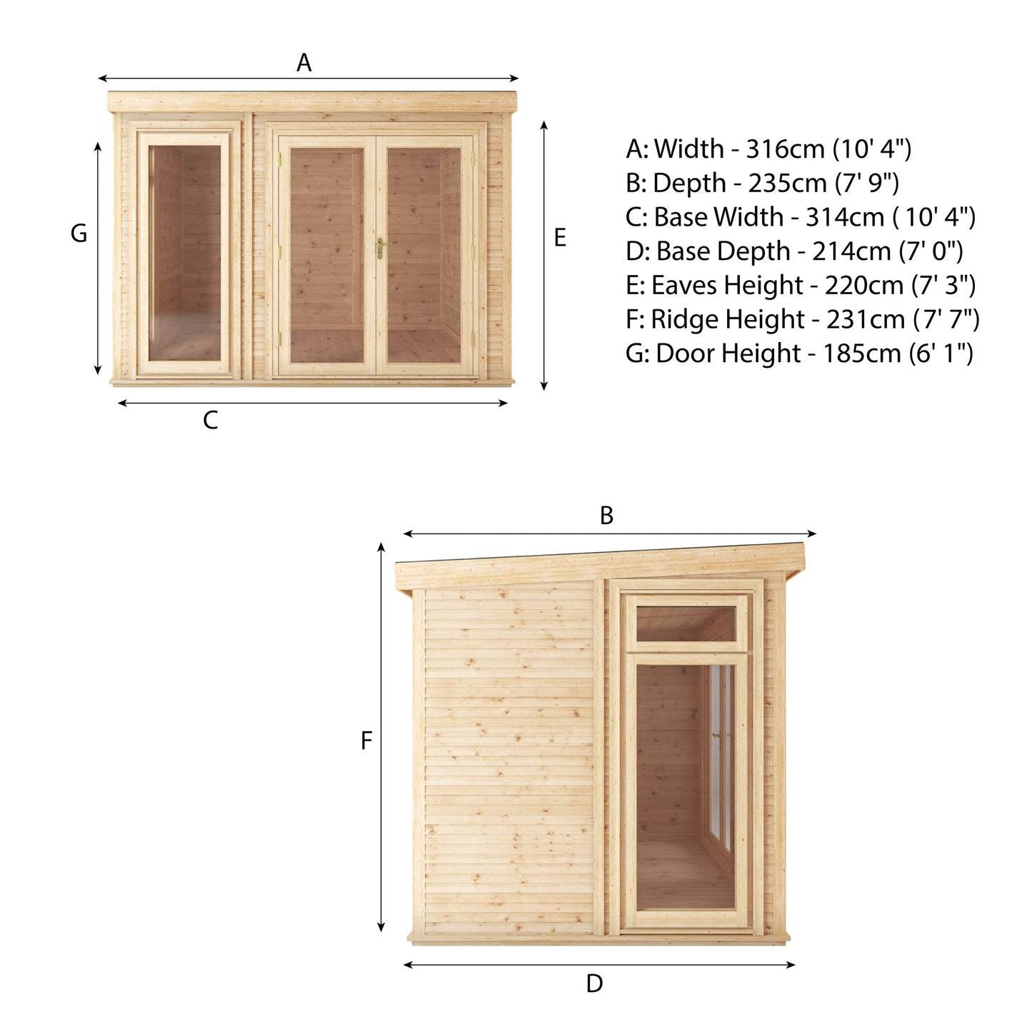 3m x 2m DIY Insulated Garden Room