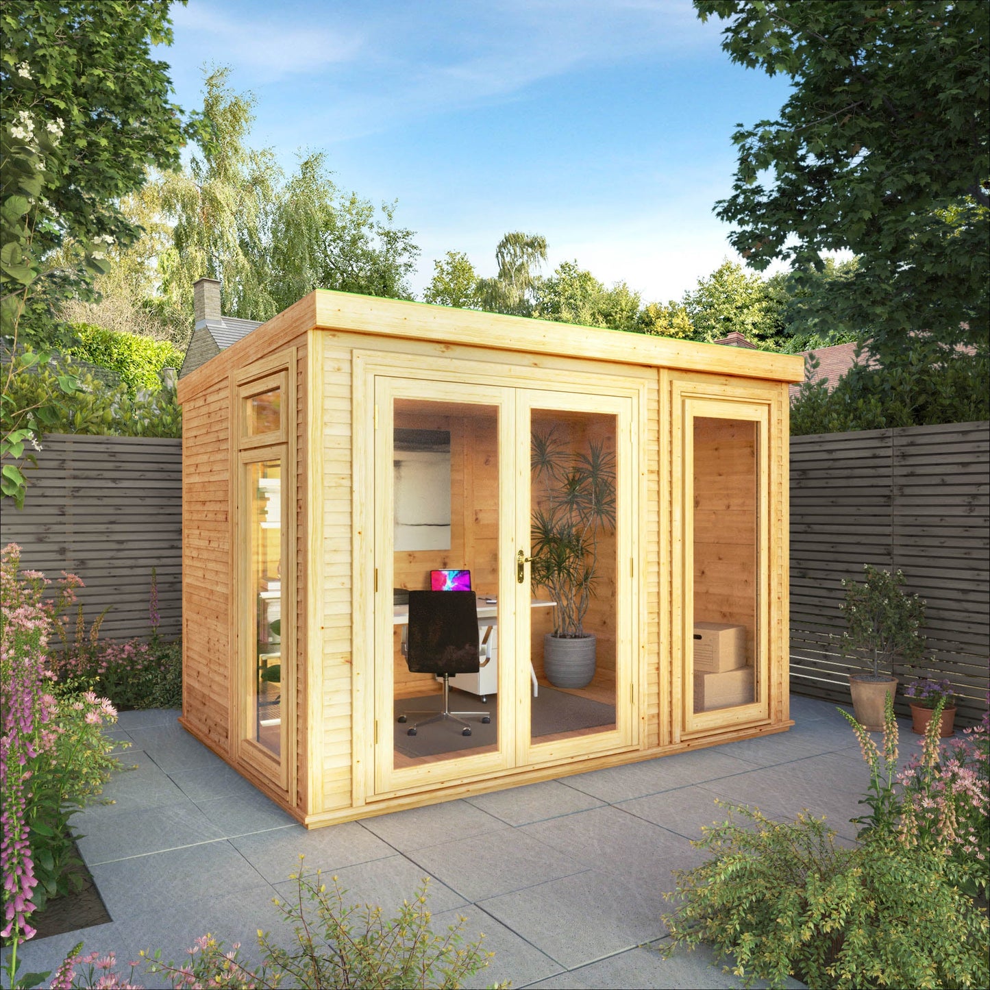 3 x 2m DIY Insulated Garden Room