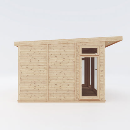 3m x 3m Classic garden room side view