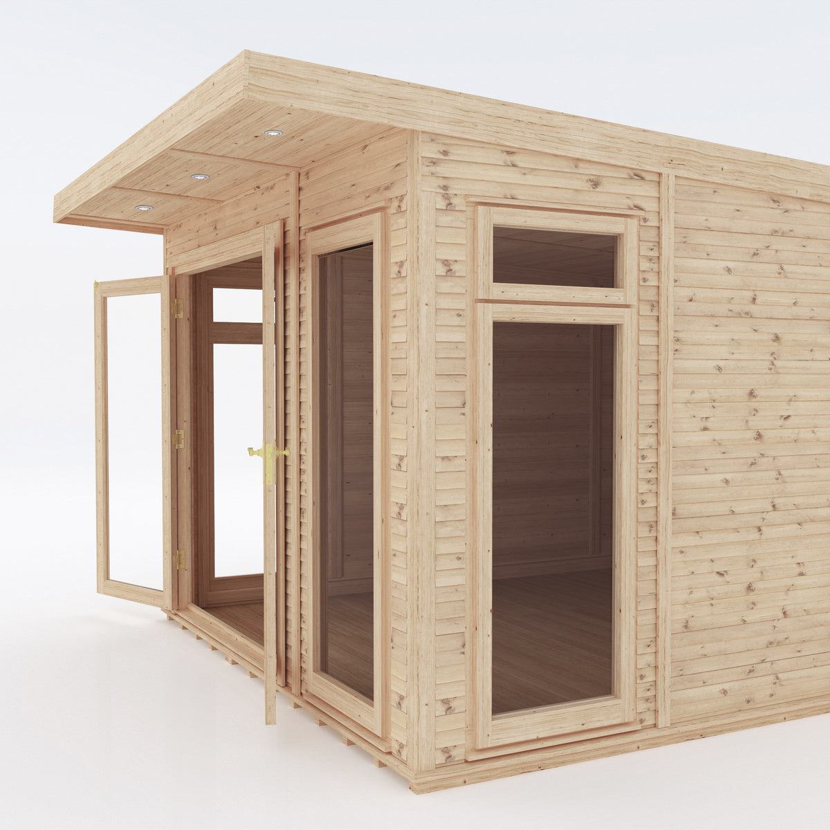 3m x 4m Classic Insulated Garden Room windows