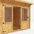 3m x 3m Pent Log Cabin
