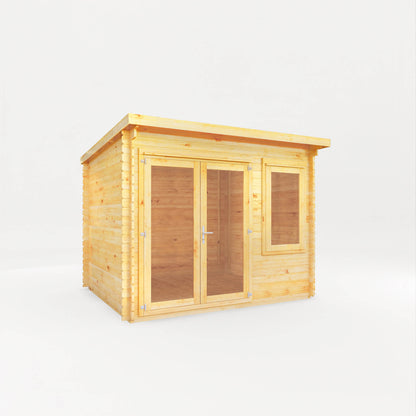 The 3m x 3m Cuckoo Pent Log Cabin