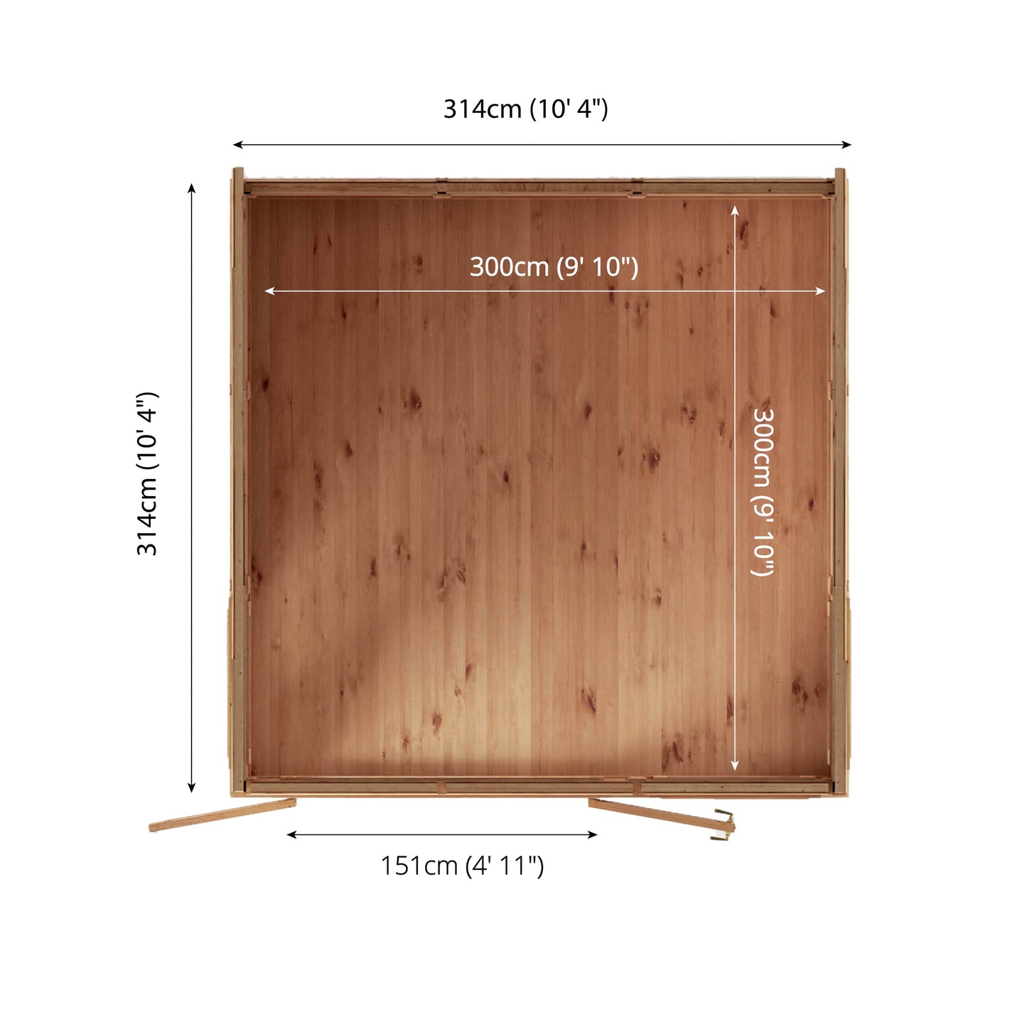 3 x 3m DIY Insulated Garden Room