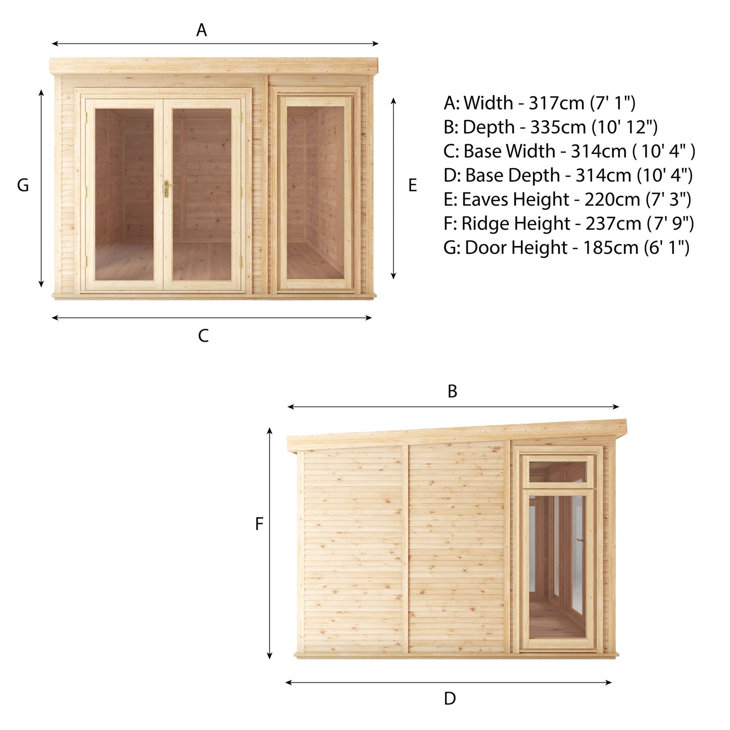 3 x 3m DIY Insulated Garden Room