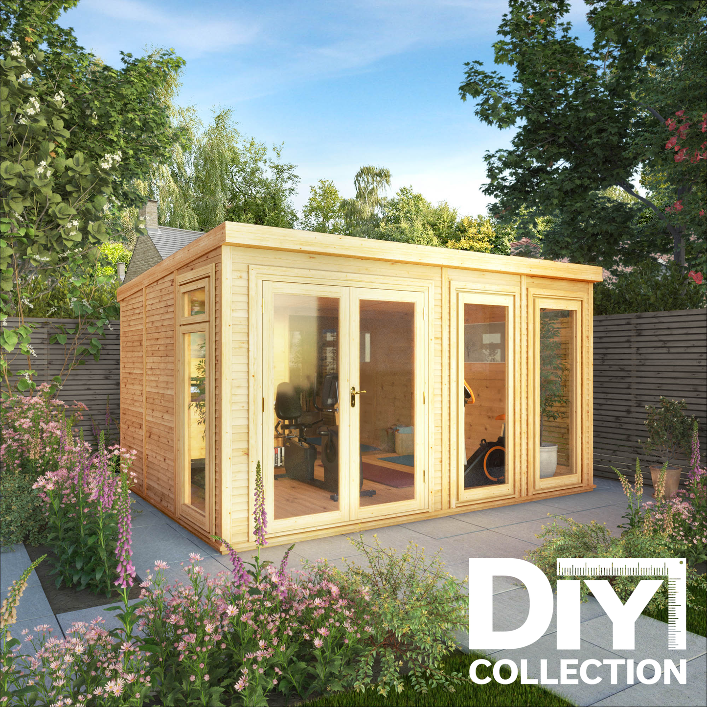 4 x 3m DIY Insulated Garden Room