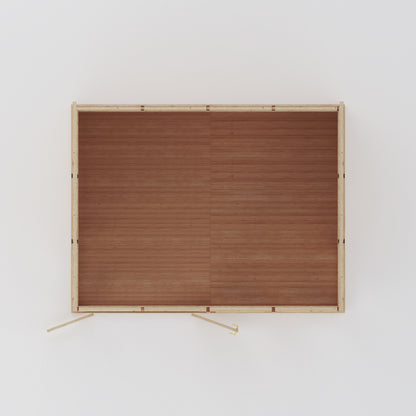 4m x 3m classic IGR inside top view