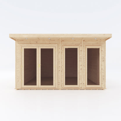 4m x 4m Classic garden room front view