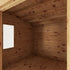 4m x 3m Helios Curved Roof Log Cabin
