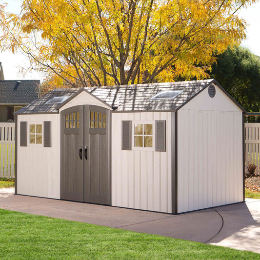 Lifetime 15 x 8' Outdoor Storage Shed