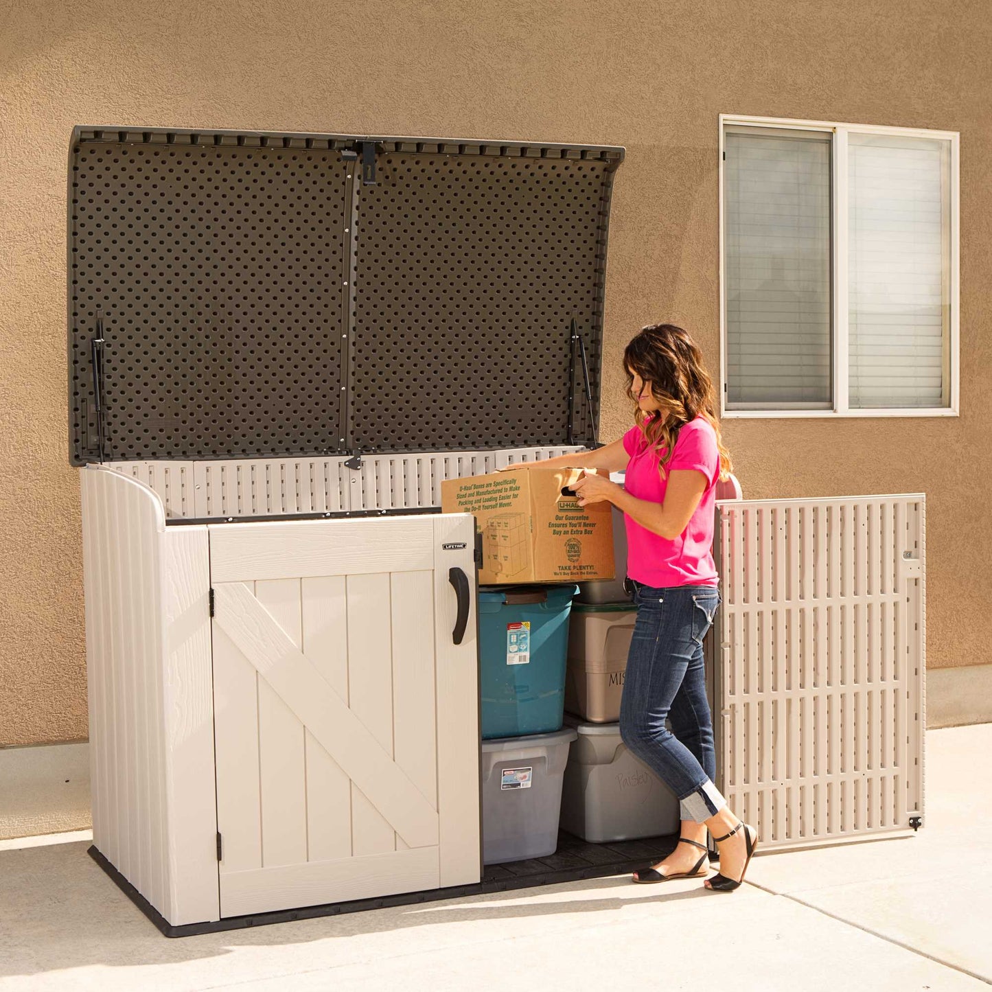 Lifetime Horizontal Storage Shed - 2100L