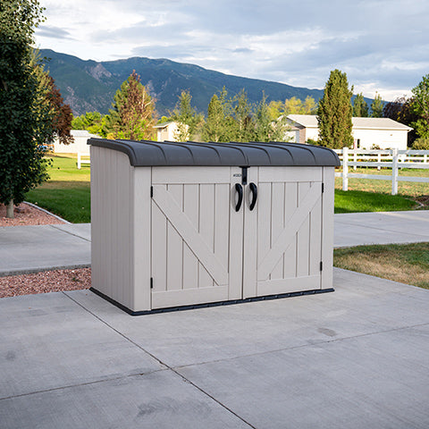 Lifetime Horizontal Storage Shed - 2100L