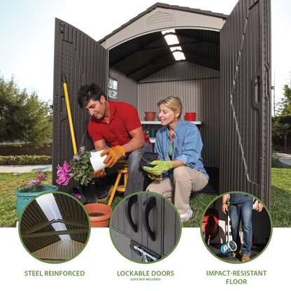 Lifetime 7 x 7 Outdoor Storage Shed