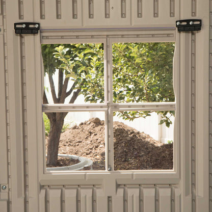 Lifetime 18 x 8 Outdoor Storage Shed with Side Door