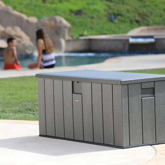 Lifetime Outdoor Storage Deck Box - 680L