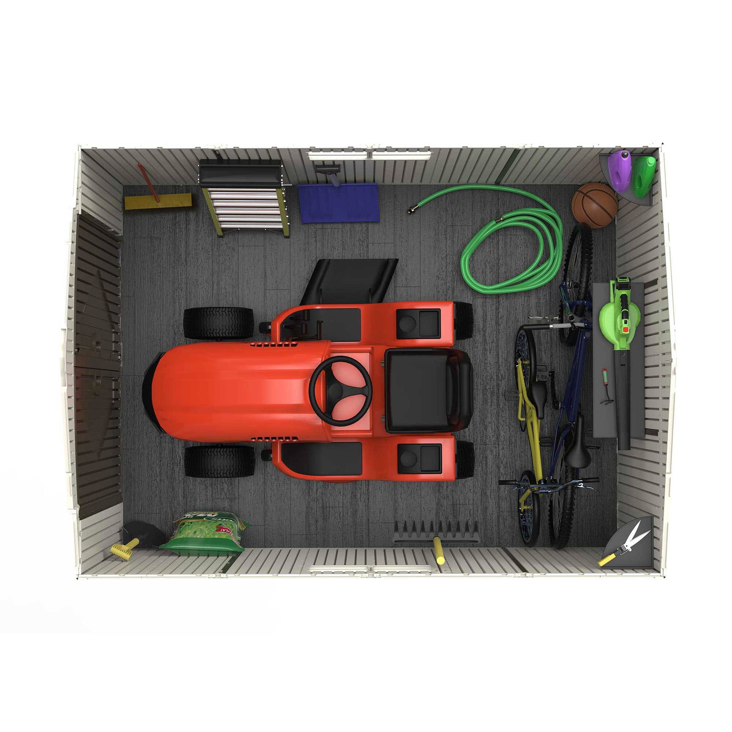 Lifetime 7 x 9.5' Outdoor Storage Shed