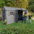 Lifetime 15 x 8' Outdoor Storage Shed with Side Door
