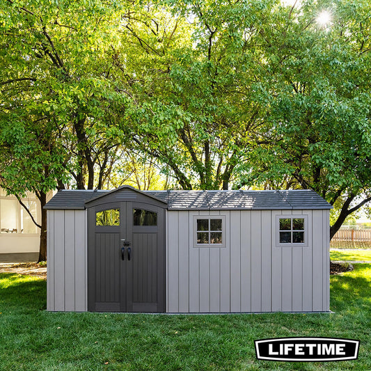 Lifetime 16.5 x 7 Outdoor Storage Shed