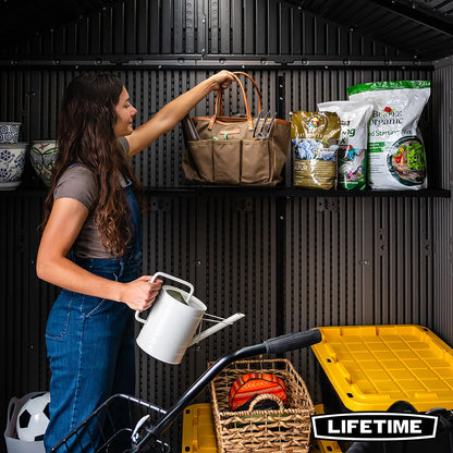 Lifetime 16.5 x 7 Outdoor Storage Shed