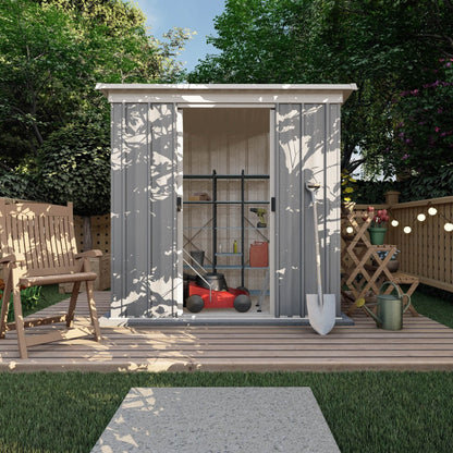 Yardmaster 'Platinum' 6 x 4 Tall Pent Metal Shed