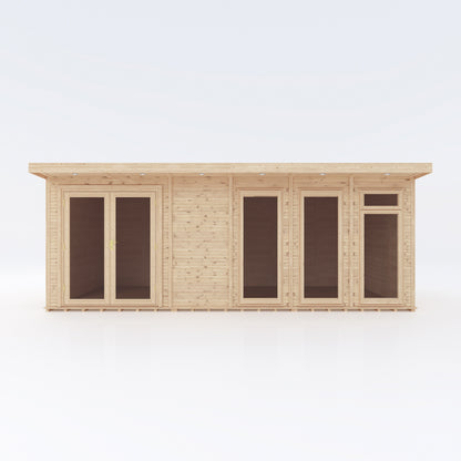 6m x 3m Classic garden room front view