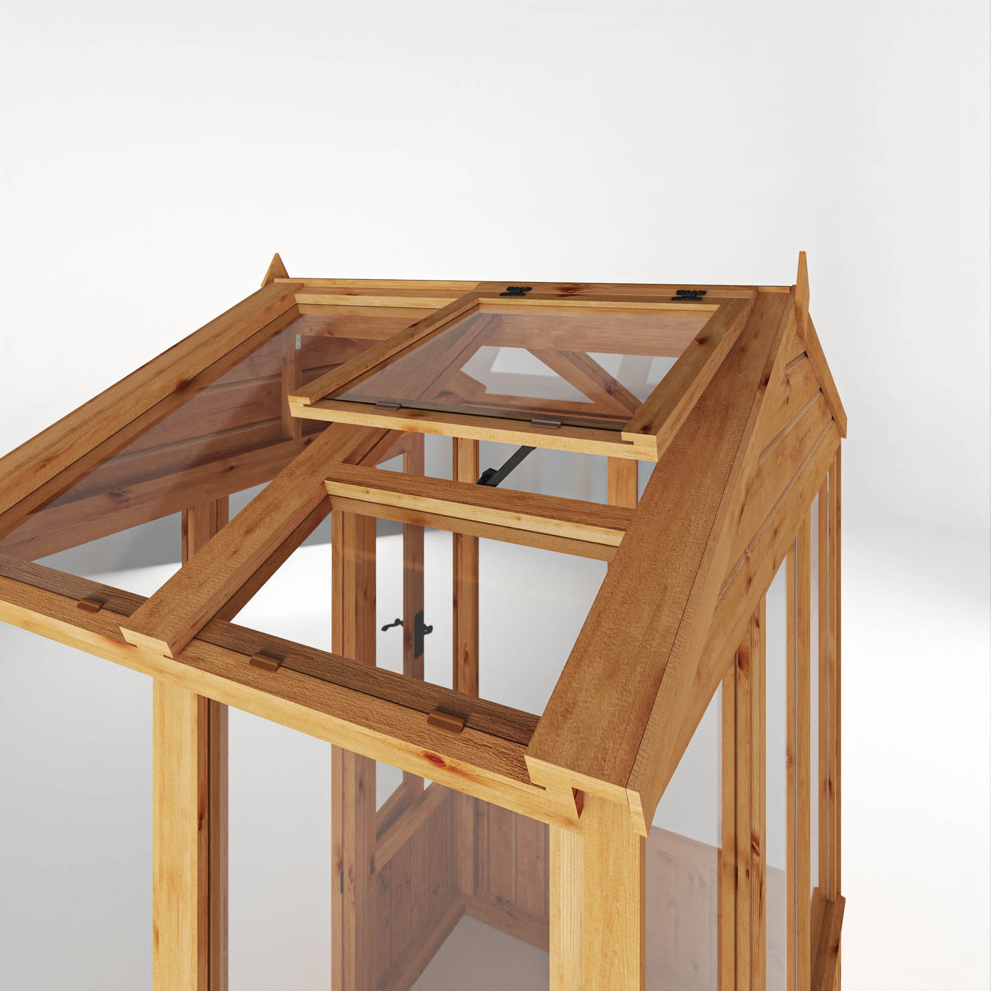 6 x 4 Woodsman Apex Styrene Greenhouse
