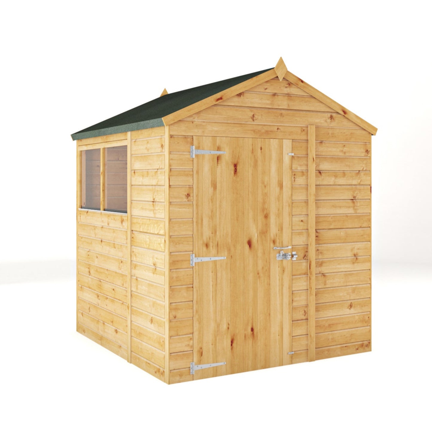 6 x 6 Woodsman Shiplap Apex Wooden Shed