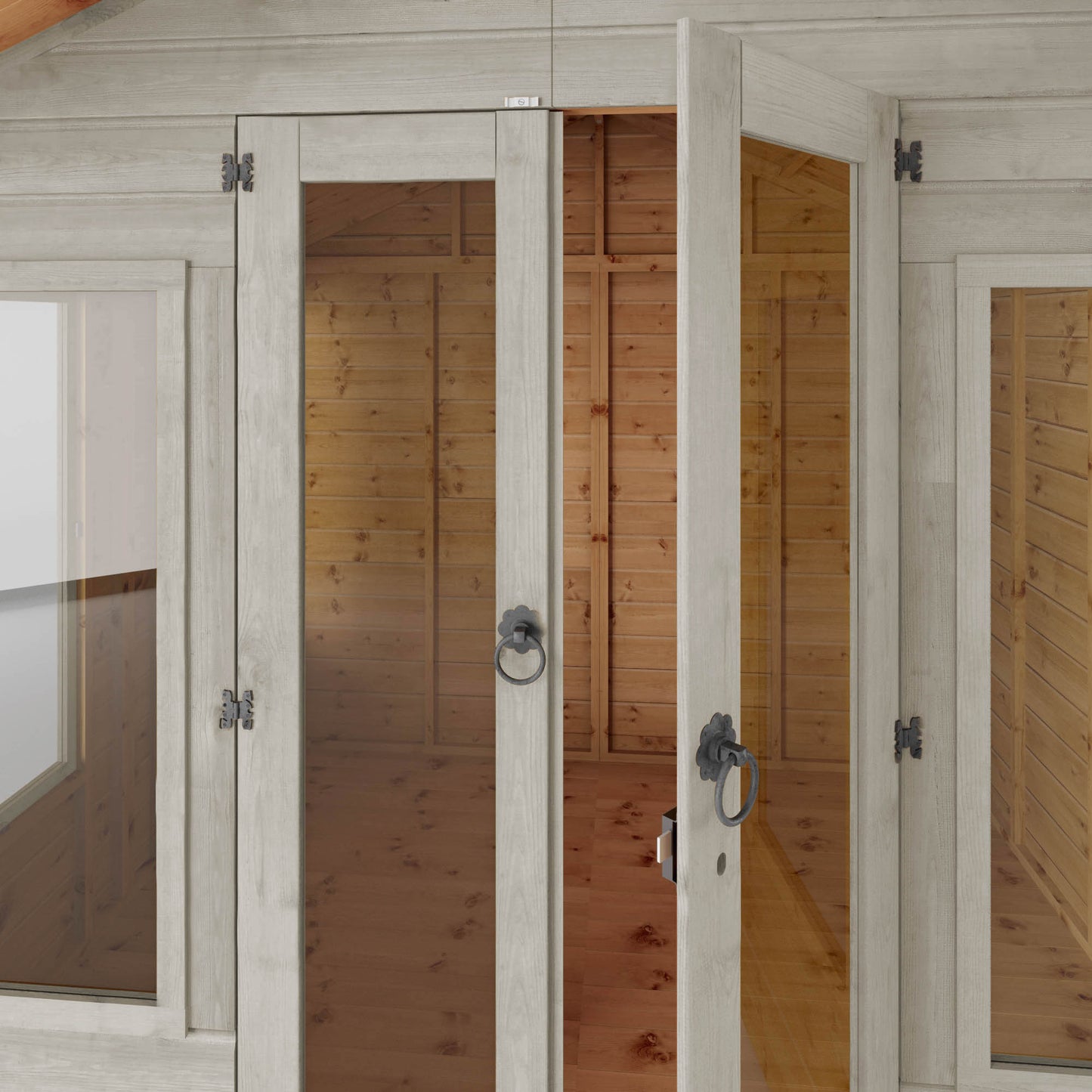 6 x 8 Premium Ready Painted Sussex Summerhouse