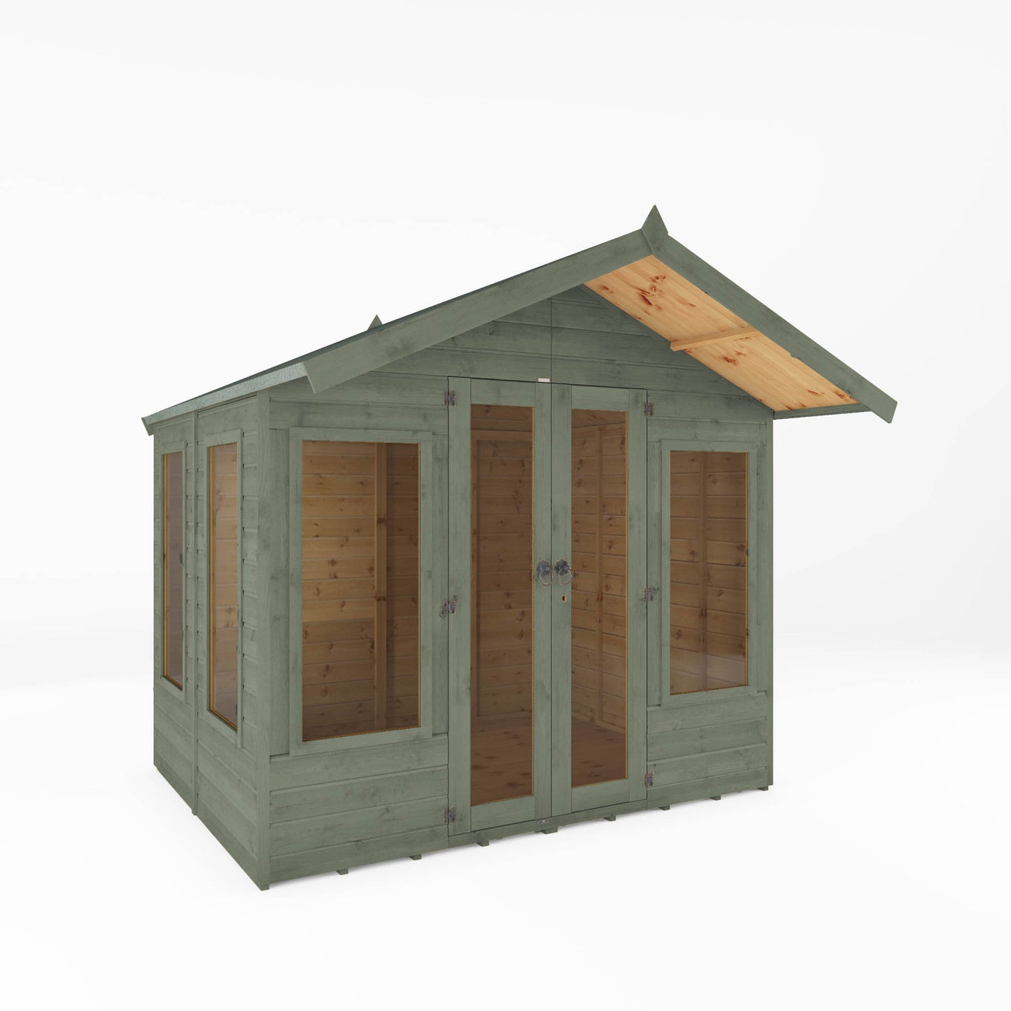 6 x 8 Premium Ready Painted Sussex Summerhouse