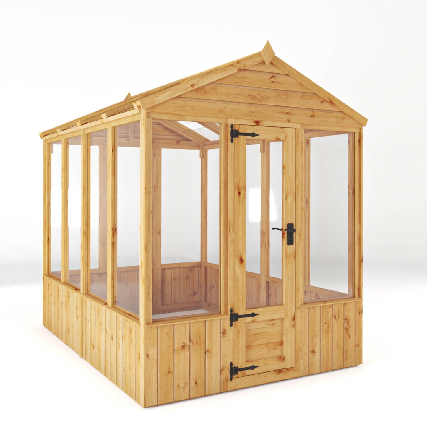8 x 6 Woodsman Apex Styrene Greenhouse