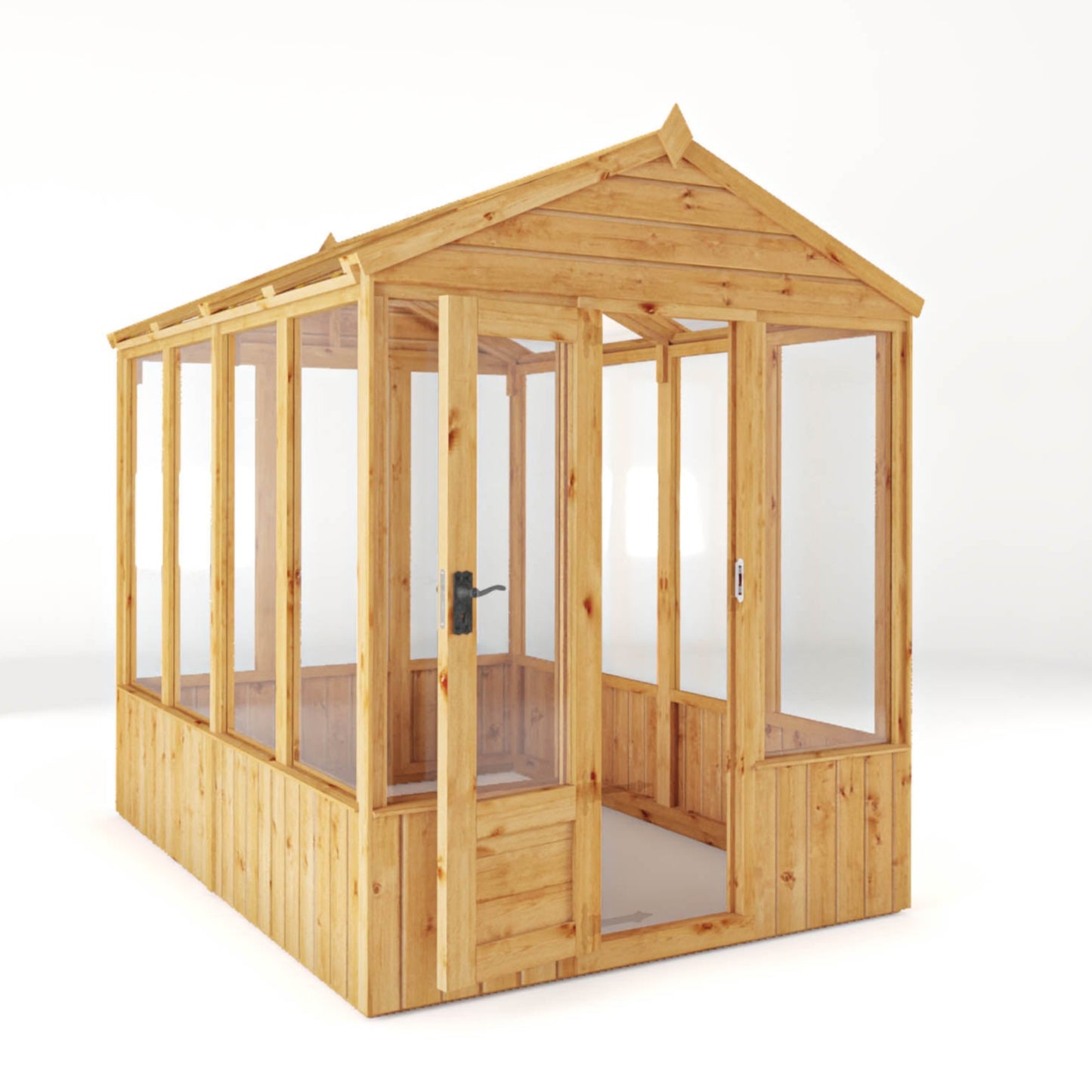 8 x 6 Woodsman Apex Styrene Greenhouse