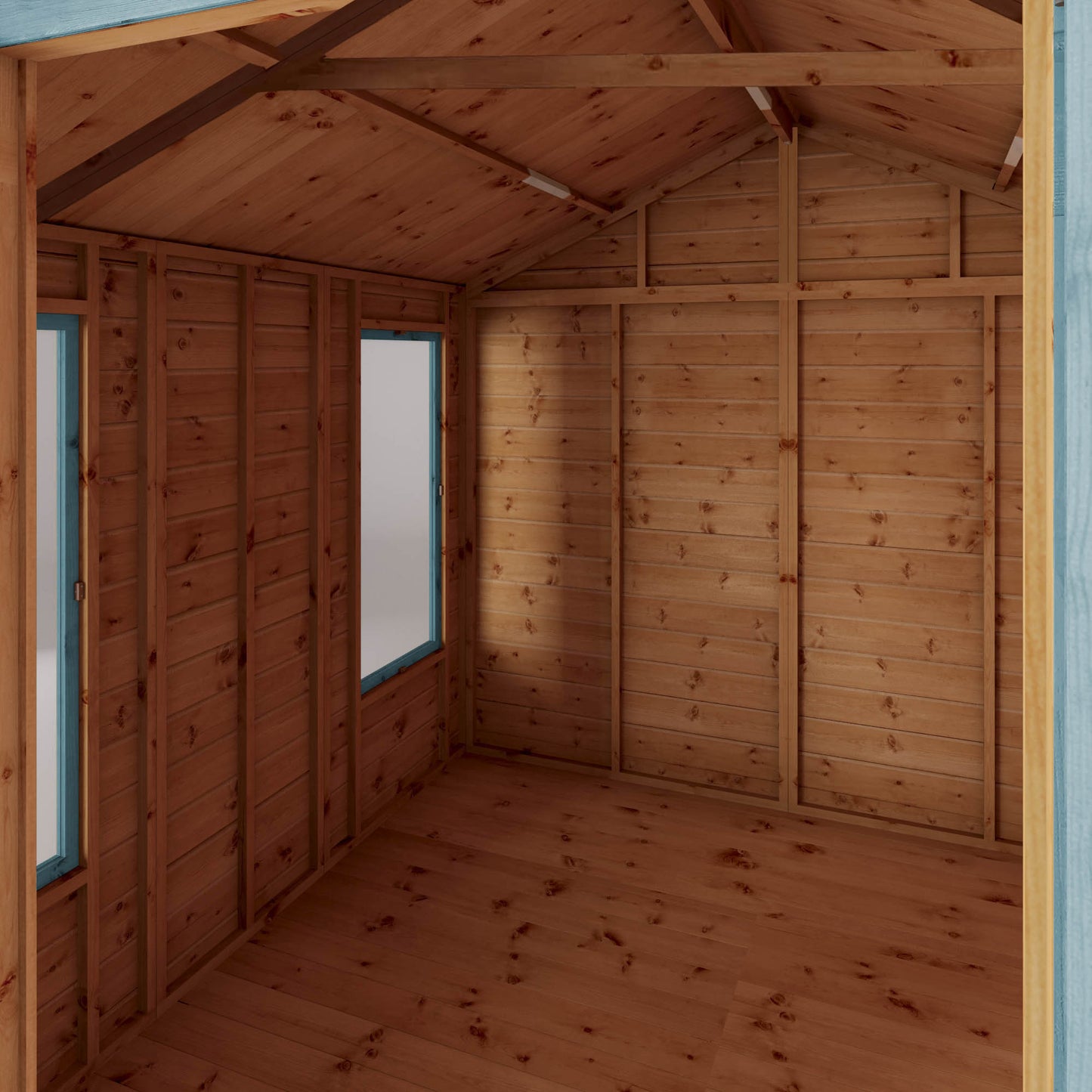 8 x 8 Premium Ready Painted Sussex Summerhouse