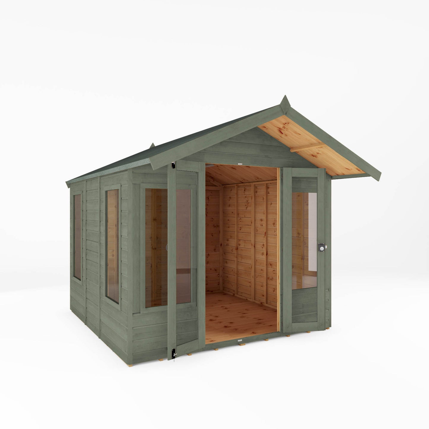 8 x 8 Premium Ready Painted Sussex Summerhouse