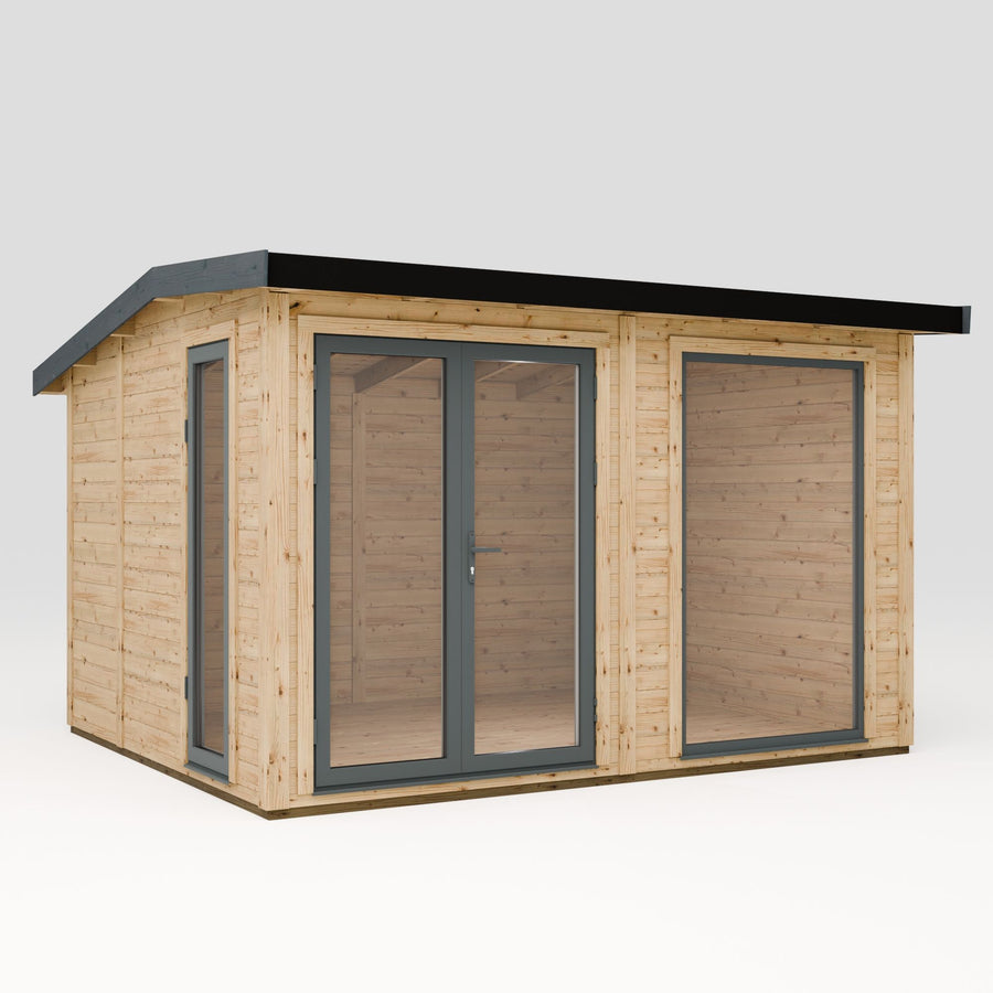 Condor studio cabin, front view illustration