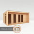 The Creswell 5m x 3m Premium Insulated Garden Room
